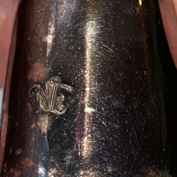 New England Collectors Society Bell Beatrix Potter Hunca Munca Silver Plate - Picture 4 of 9